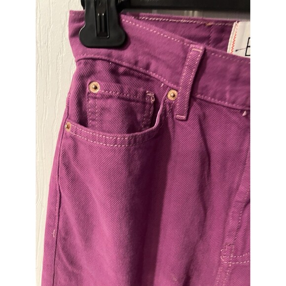 BDG Jeans Womens Sz 25 Purple Cowboy High Rise Mom Vintage Y2K Hipster Skater - Picture 3 of 10